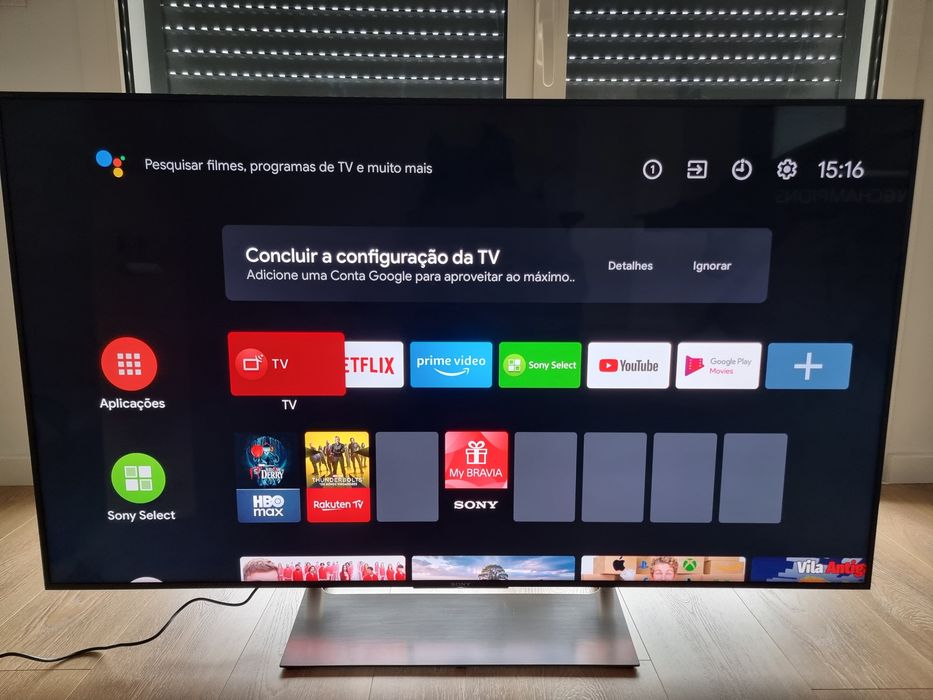 TV Sony Bravia 55 KD55XE9005 4K HDR – Estado Impecável, Caixa e Coman