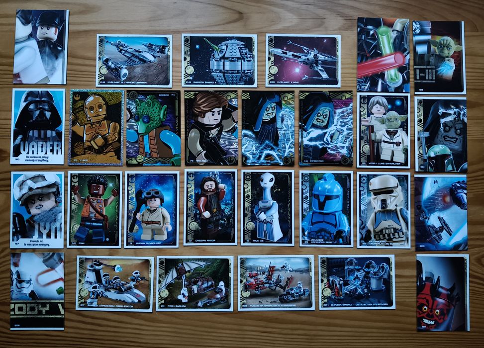 Karty star wars LEGO seria 5