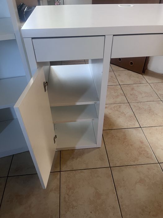 Biurko + regał Ikea