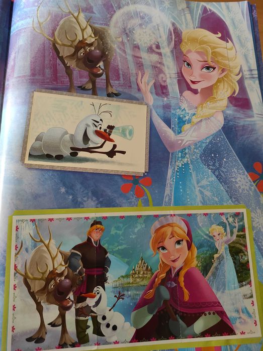 Álbum de cromos "Frozen, o reino do gelo"