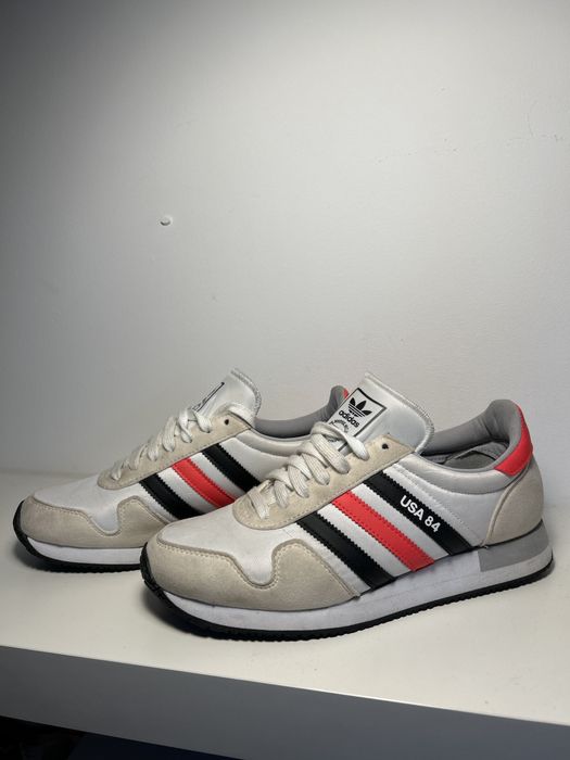 Buty Adidas Originals USA 84 białe