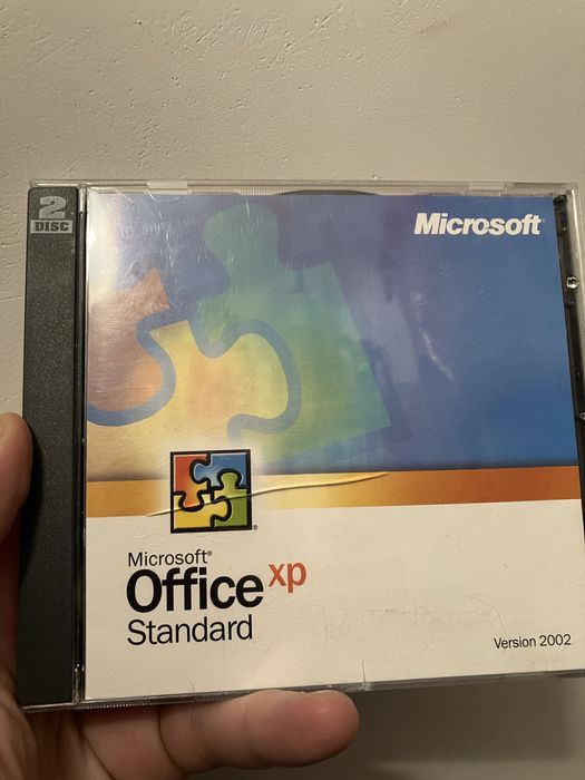 Microsoft Office XP Standard version 2002 pakiet office