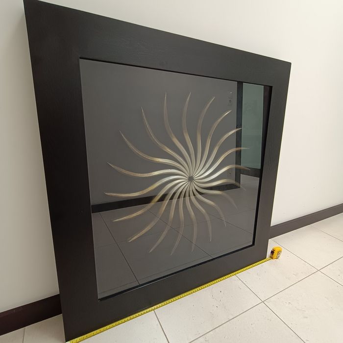 Quadro Schuller - Preto e Dourado