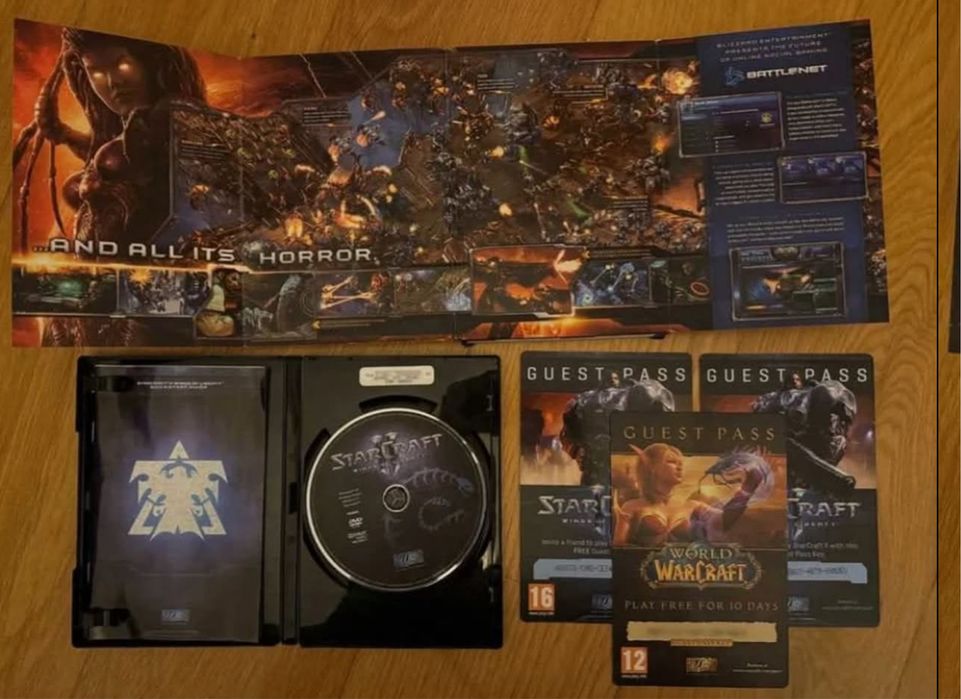 Jogos PC Para colecionadores -  Starcraft II, etc