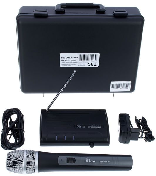 Microfone UHF de Mão 863 MHz – NOVO com garantia