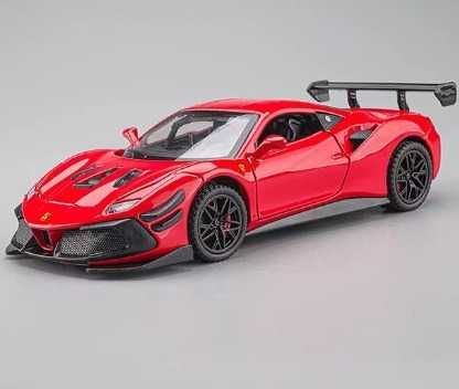Carro Coleção Ferrari 488 Vermelho escala 1:32 (Novo)