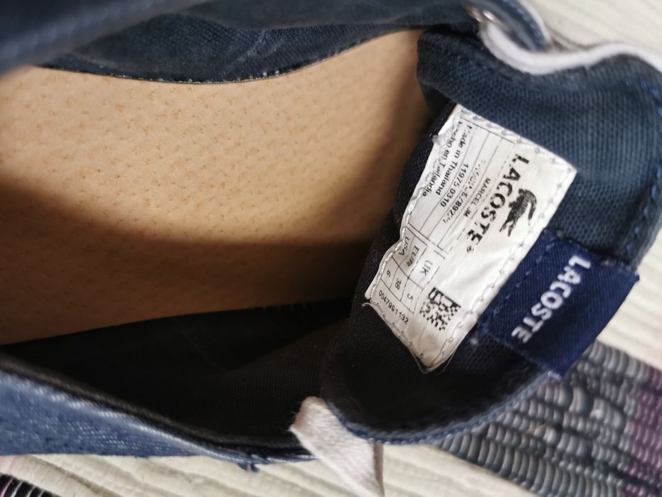 LACOSTE tenisówki na teraz