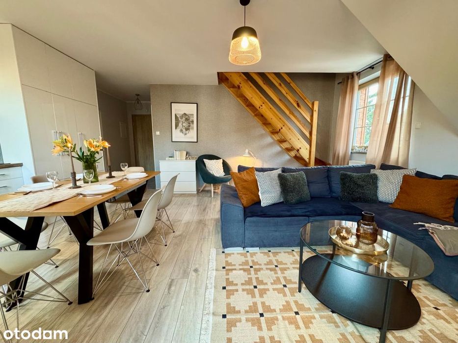 Komfortowy apartament dwupoziomowy | 82,88 m² | 2 łazienki | Garaż