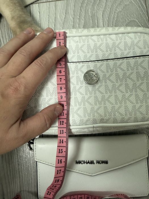 Michael Kors Medium Logo Convertible Crossbody Bag