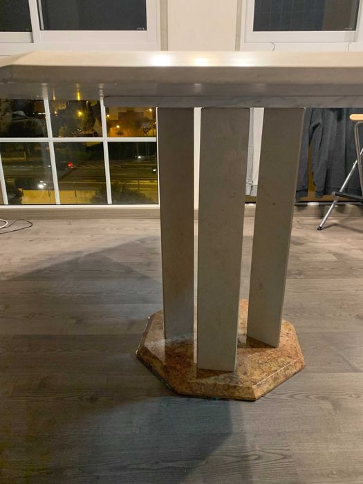 Conjunto de 3 Mesas de Mármore