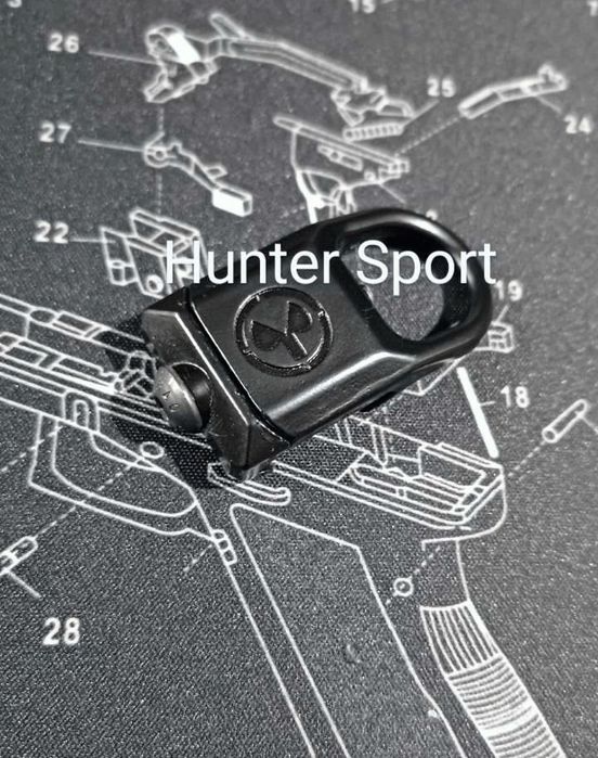 Антабка, база Paraclip, на базу M-lock, Weaver/Picatinny. Qd. АК/AR15