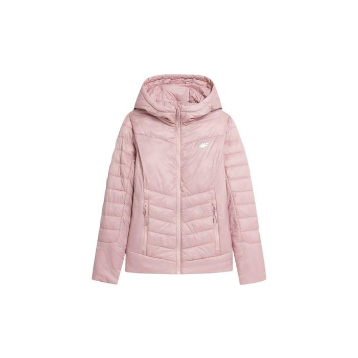 Kurtka puchowa zimowa Primaloft Black Eco damska 4F: różne rozmiary