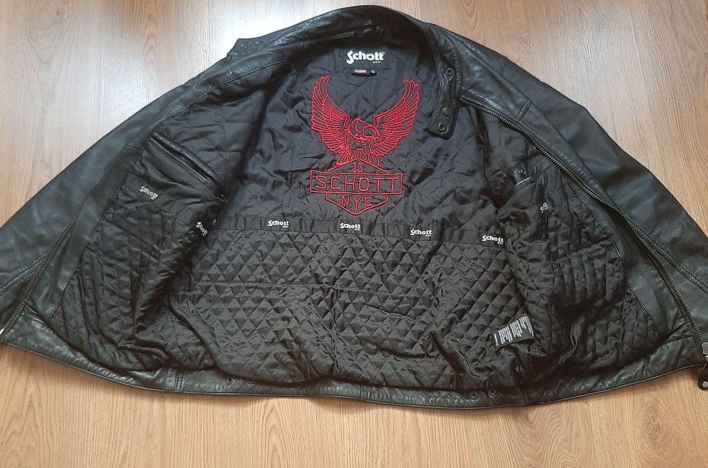 Kurtka skórzana męska