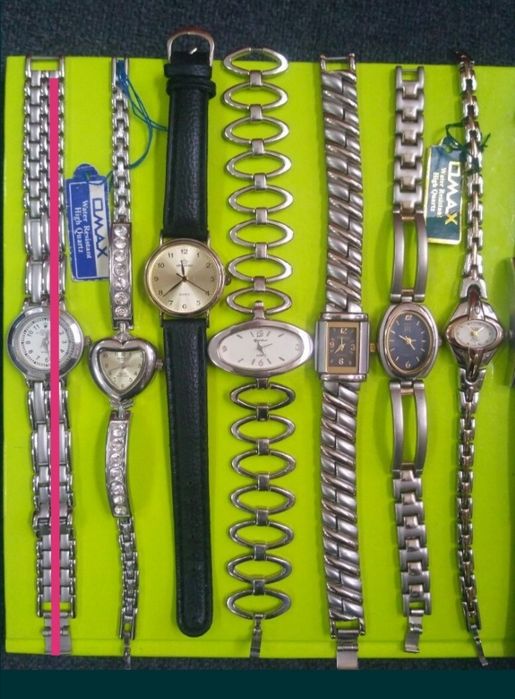 Часы женские кварцевые, а также запчасти для часов