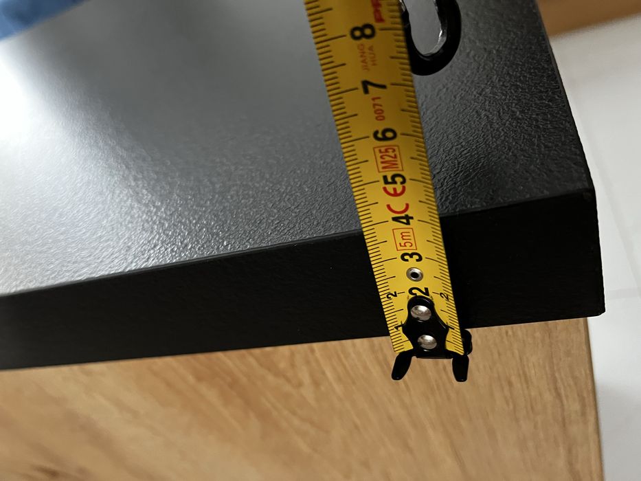 Blat na wyspę kuchenną z bokiem