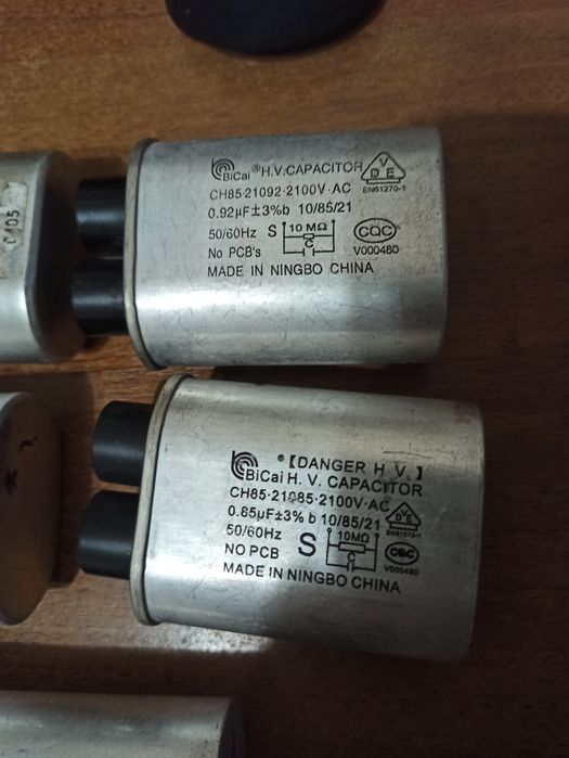 Высоковольтный конденсатор для микроволновки