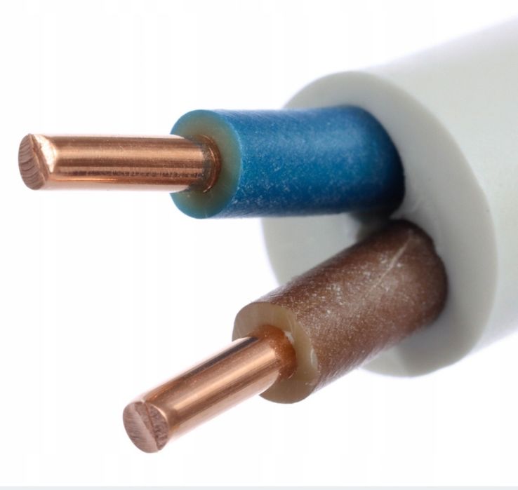 Kabel przewód elektryczny 2x2,5 mm