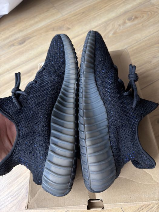 Adidas Yeezy Boost 350 V2 Dazzling Blue buty sneakersy czarne niskie 46