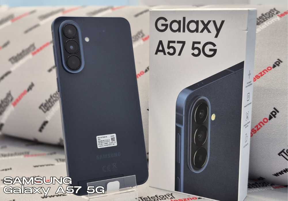 Samsung Galaxy A57 5G | 8 / 128 GB | RÓŻNE KOLORY | POWYSTAWOWY | SZKŁO GRATIS | Więcej w OPISIE |