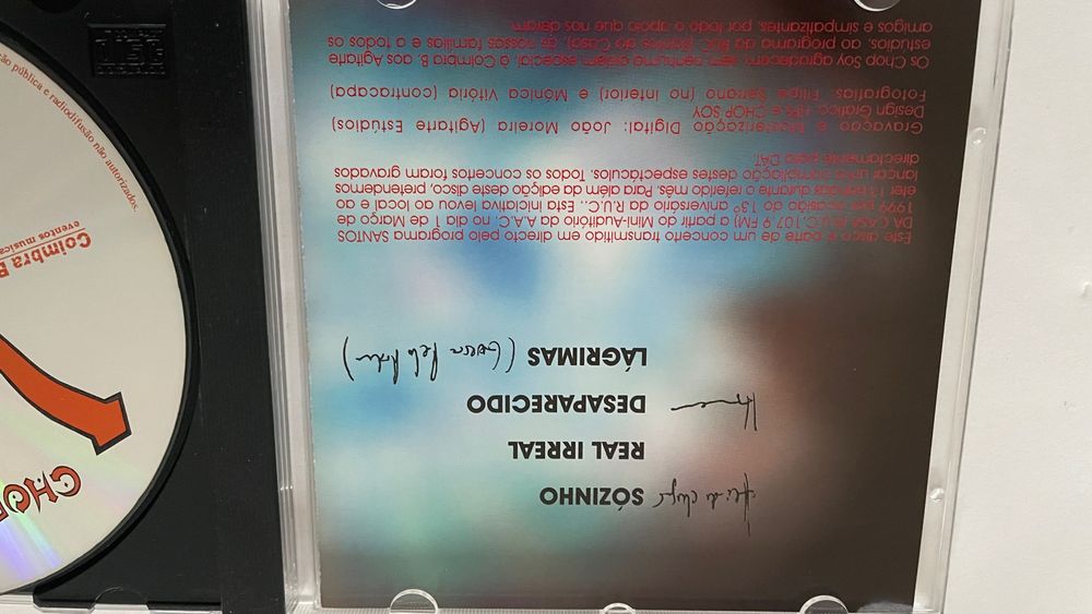 Chop Soy ‎– Real Irreal - cd