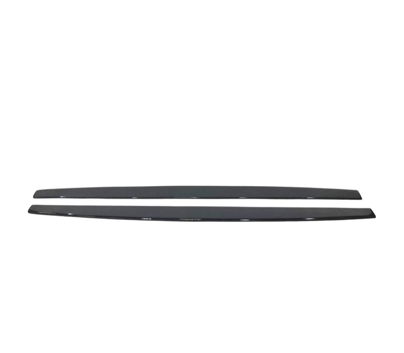 EXTENSÕES DE EMBALADEIRAS BMW E60 03-10 LOOK M M5 PRETO BRILHANTE