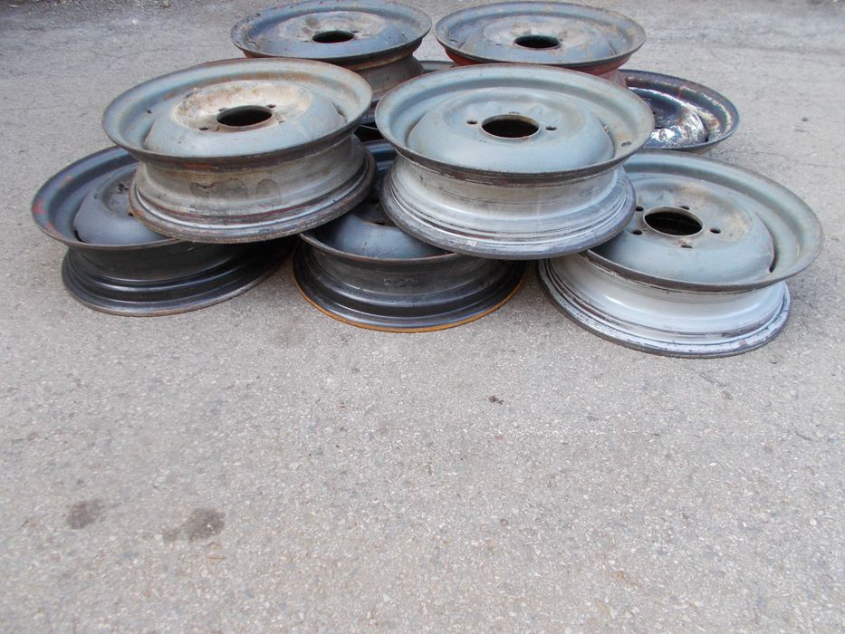 Żuk, Nysa, Tarpan, Warszawa, Przyczepki.  Felgi - 16.