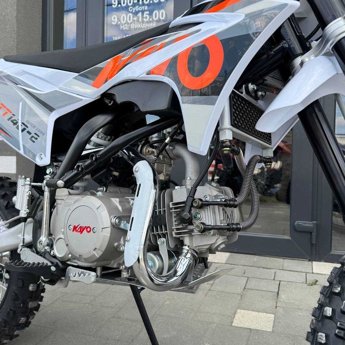 Пітбайк Kayo TT140-2 електростартер, 17/14, 11 к.с., бак 6 л доставка