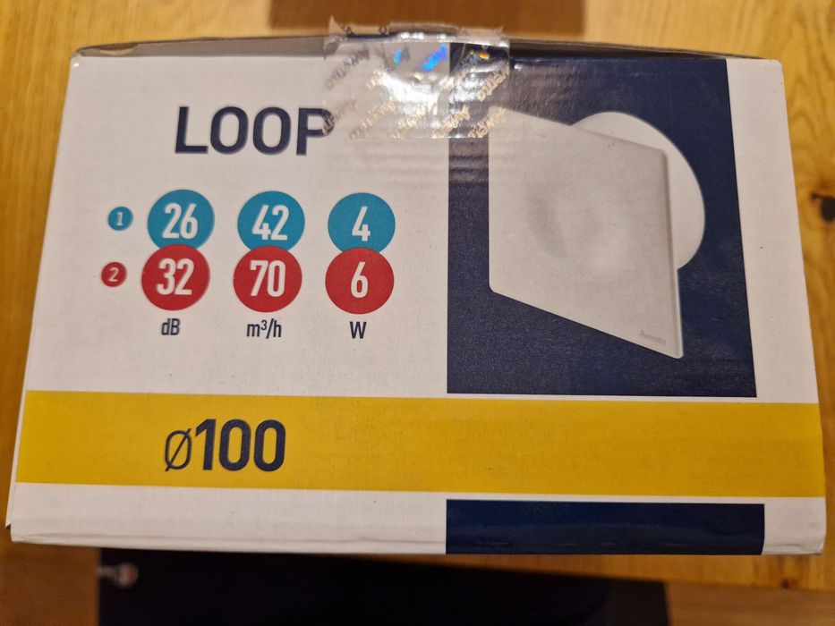 Awenta LOOP WL100H wentylator