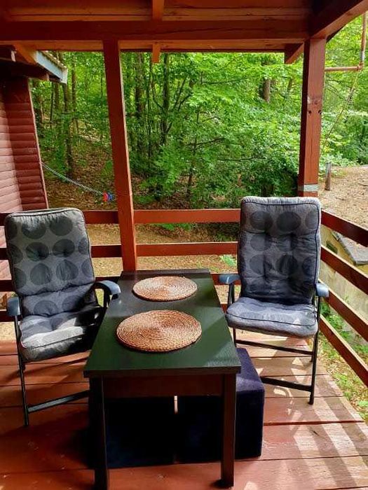 Domek na wynajem nad jeziorem Junno [Kamienicki Młyn]