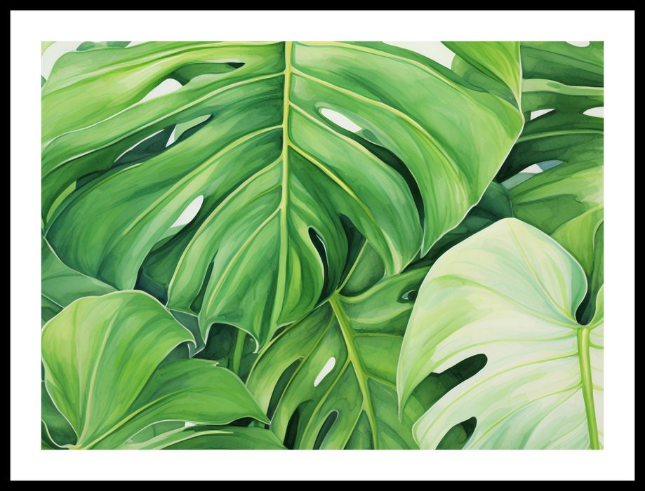 Plakat 55x40cm Tajemnice Liści
