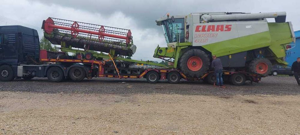Specjalistyczny Transport Maszyn Rolniczych Budowlanych Kombajnów