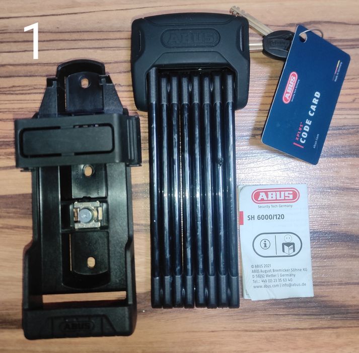 Сегментний замок Abus Bordo 6000 Big Trelock 130: 1 300 грн