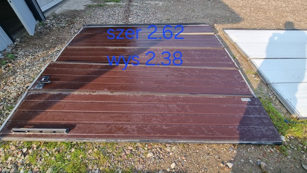 3x brama OKAZJA  szara biała brąz