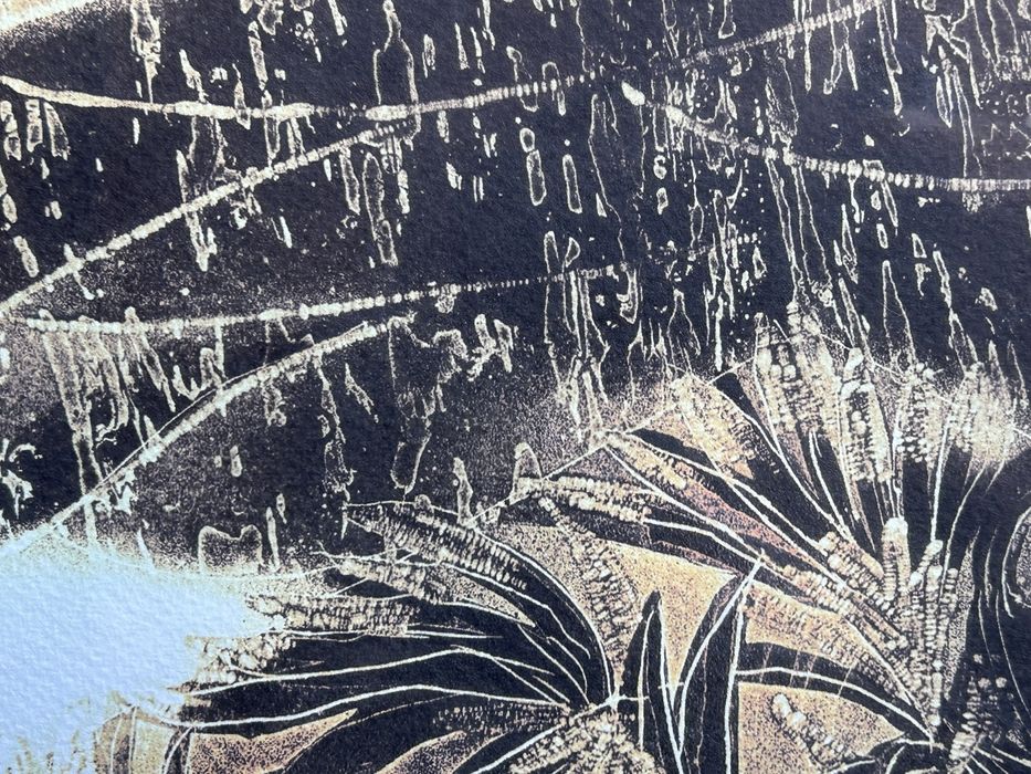 Офорт. Клеопатра. Автор Гурьев