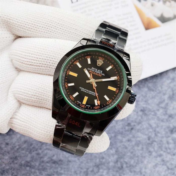 Годинник автоматичний Rolex datejust milgaus BLAKEN