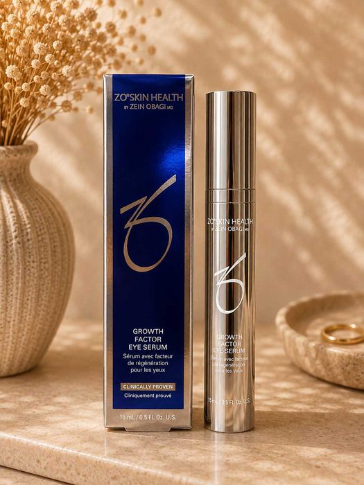 Сироватка для шкіри навколо очей ZO Skin Health Growth Factor Eye Serum 15 мл / Від зморшок і темних кіл / Оригінал