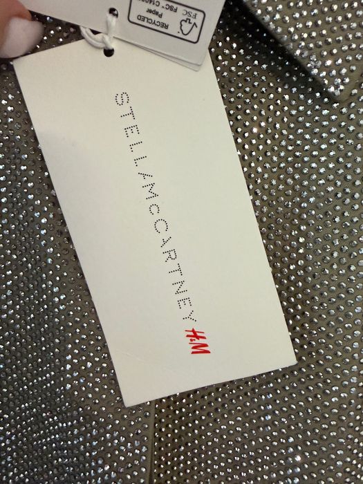 Koszula ze zdobieniem khaki H&M x Stella McCartney