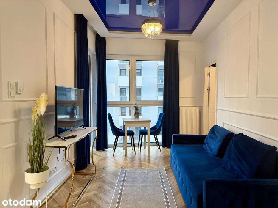 Luksusowy apartament na Woli (2 pokoje i klima) - Bliska Wola Tower