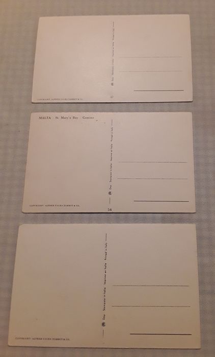 Postais antigos de MALTA