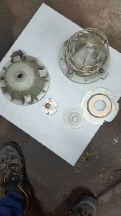 2szt Lampy wiszące Loft ciężkie żeliwne