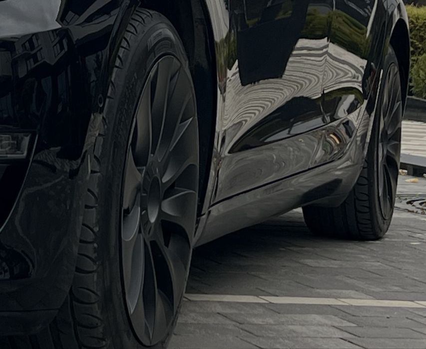 Ковпаки тесла турбіни р18 під performance tesla3 колпаки диски