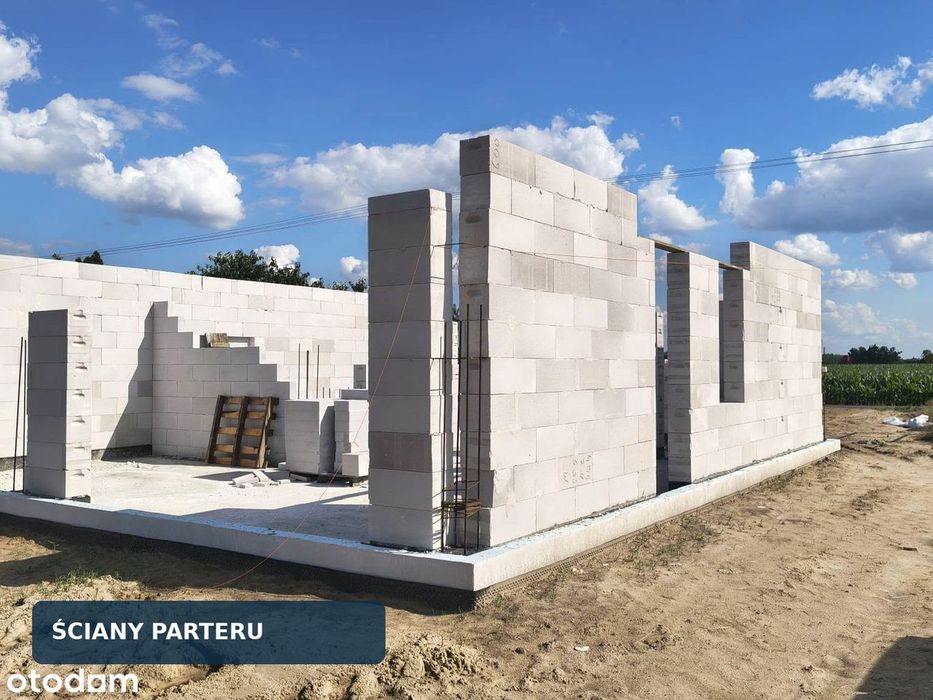 Nowy dom 146 m² | działka 1175 m² | Pigża pod Toruniem