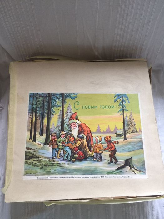 Елочные игрушки ГДР винтаж