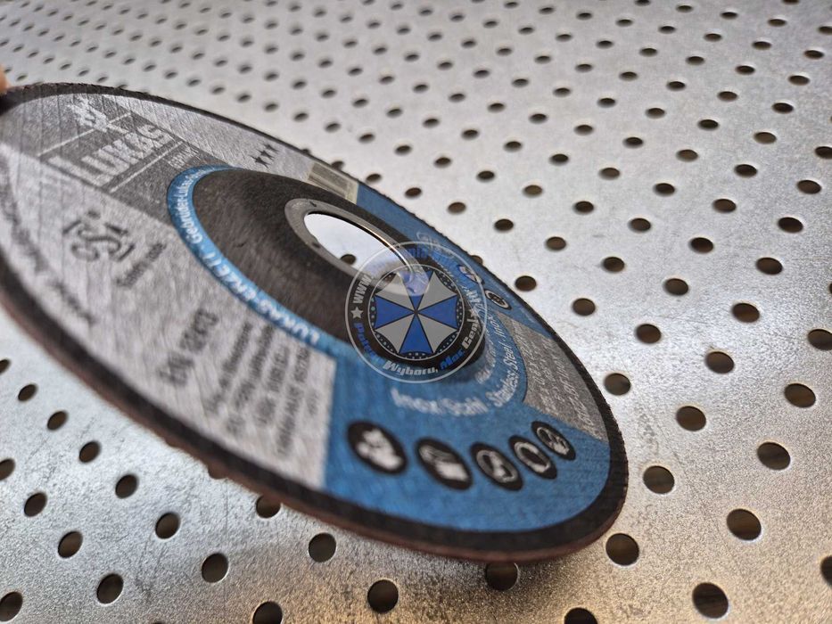 Tarcza do cięcia metalu i stali inox 125x0,8mm T42  LUKAS