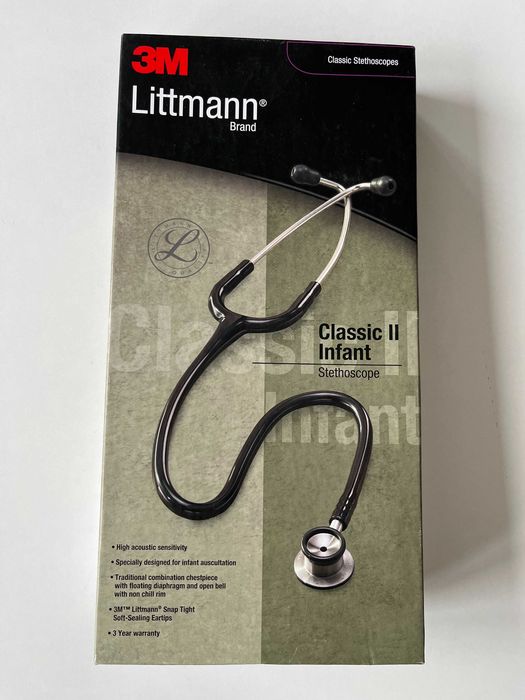 Stetoskop Littmann Classic II infant błękit karaibski ref.2124