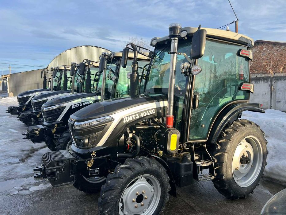 Новий Мінітрактор ДМТЗ 404ХС Кабіна Кондиціонер Примусова гідравліка