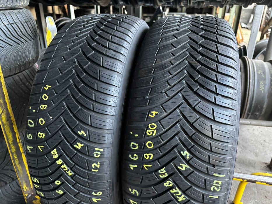 2X OPONY CAŁOROCZNE 215/60R16 99H Kleber Quadraxer 2 6.9MM 2020R SPR. CAŁE! #190904