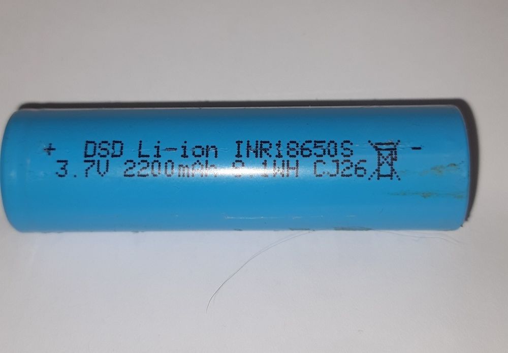 Акб Li ion INR18650S 2200мАч