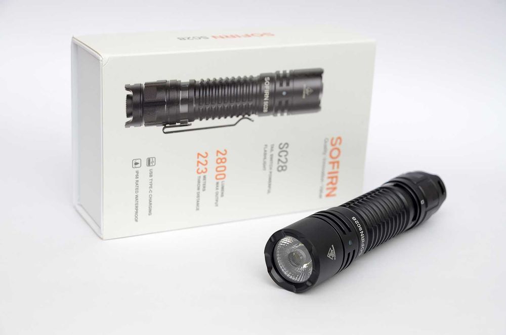 Sofirn SC28 XHP50B, 2800 лм тактический фонарь ліхтар