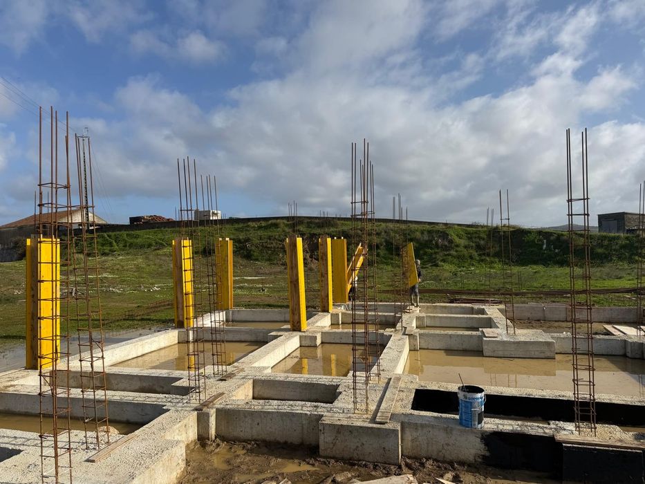 cofragens e armação de ferro